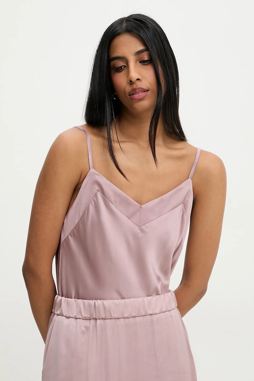 Μπλουζάκι Answear.LAB χρώμα: ροζ