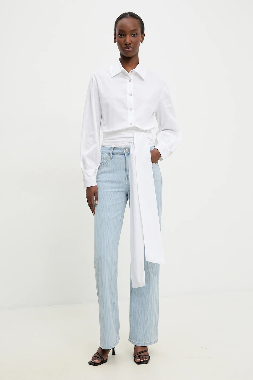 Πουκάμισο Answear.LAB χρώμα: άσπρο