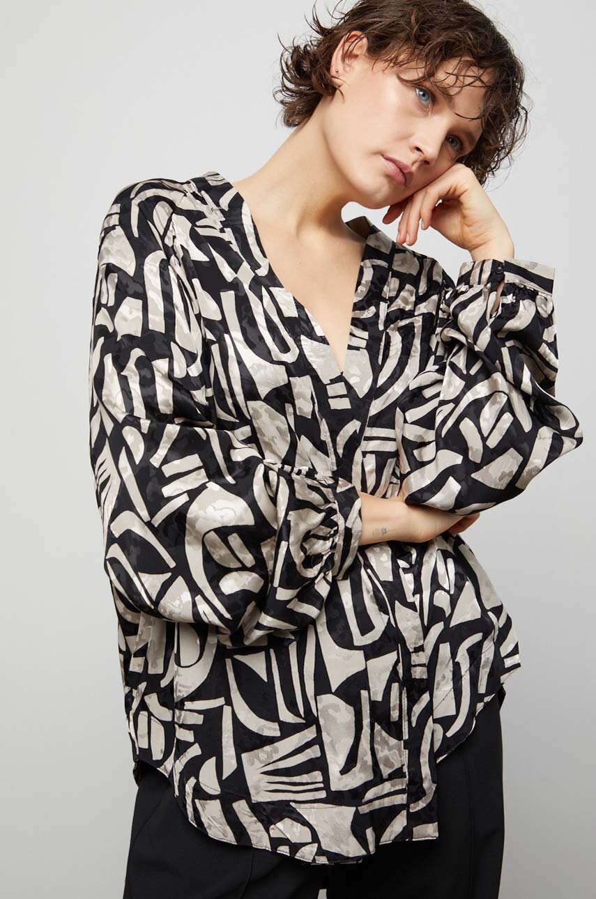 Σακάκι Answear.LAB χρώμα: μαύρο