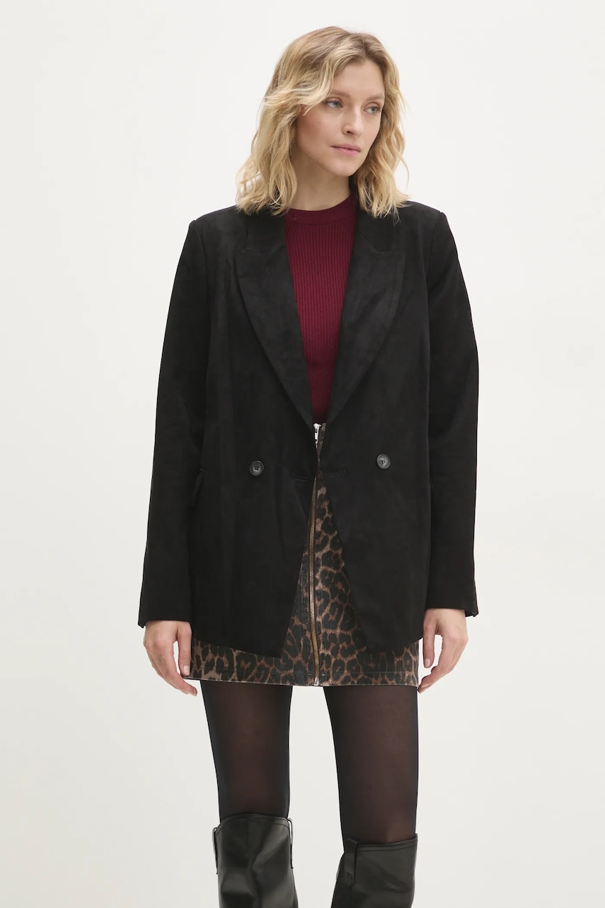 Σακάκι Answear.LAB χρώμα: μαύρο