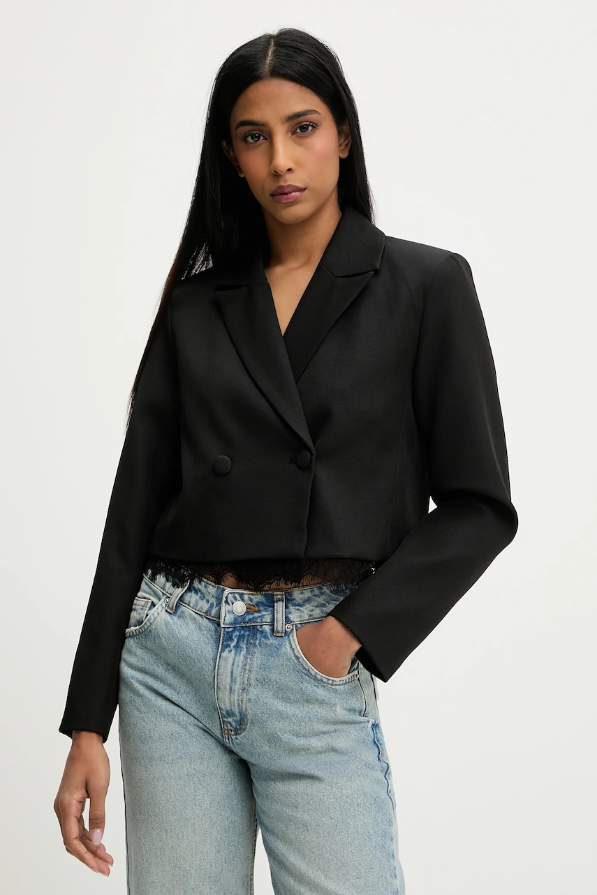 Σακάκι Answear.LAB χρώμα: μαύρο