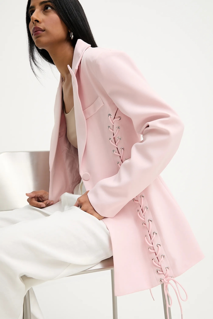 Σακάκι Answear Lab χρώμα: μαύρο