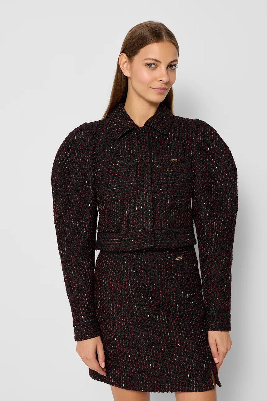 Σακάκι Bizuu LAURIE χρώμα: μαύρο, MARYNARKA LAURIE_CZARNY_AW24