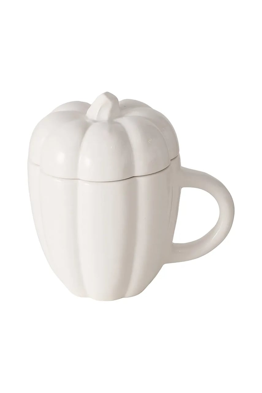 Κύπελλο με καπάκι Boltze 550 ml χρώμα: άσπρο