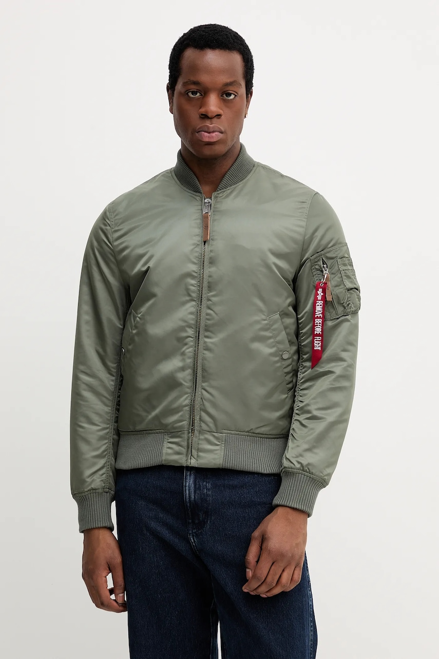 Μπουφάν bomber Alpha Industries Kurtka Alpha Industries MA-1 VF 59 191118 432 ανδρικό, χρώμα: πράσινο