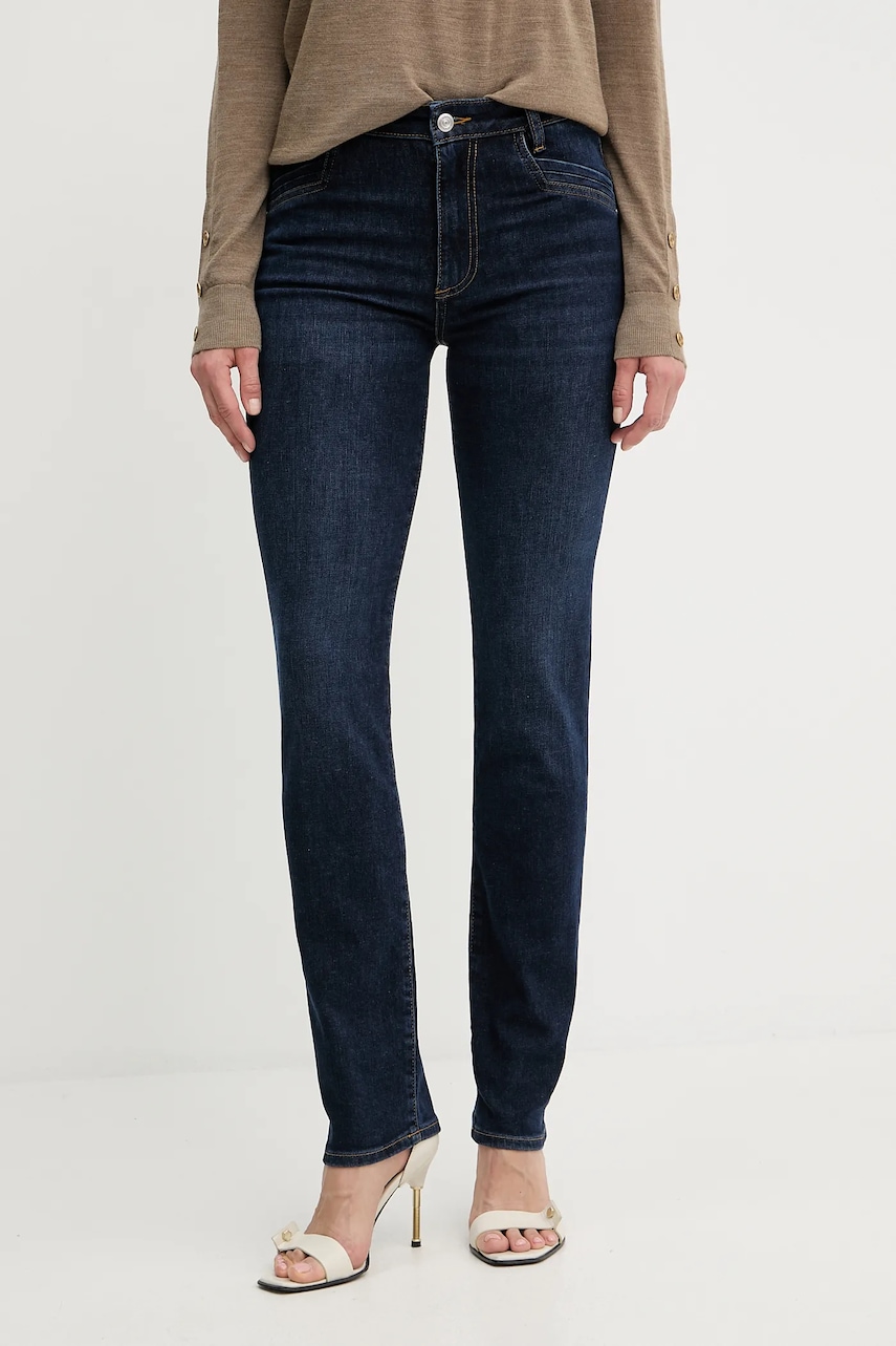 Τζιν παντελόνι BOSS χρώμα: ναυτικό μπλε, 50542555