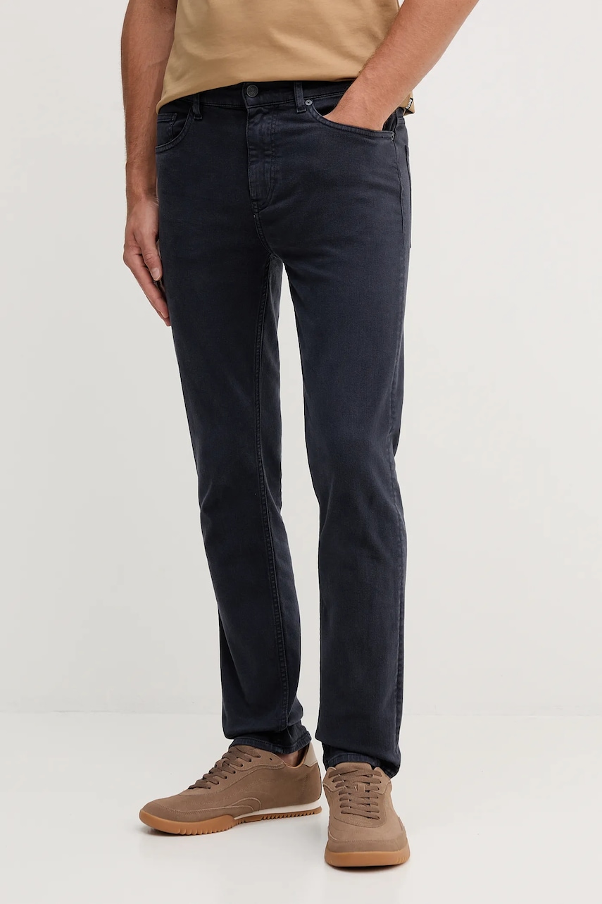 Τζιν παντελόνι BOSS Orange χρώμα: ναυτικό μπλε, 50544645