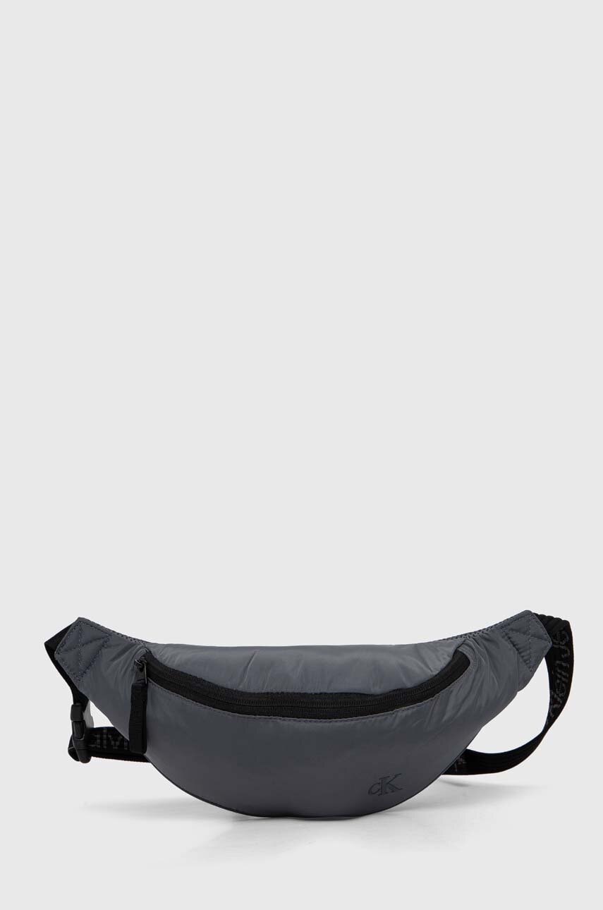 Τσάντα φάκελος Calvin Klein Jeans χρώμα: γκρι, K50K512046