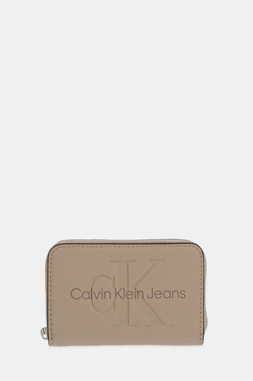 Πορτοφόλι Calvin Klein Jeans χρώμα: μαύρο, K60K612255