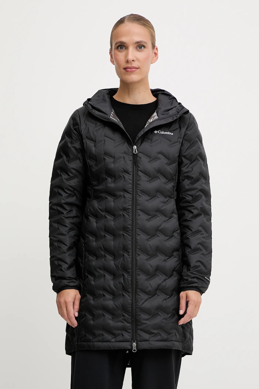 Πουπουλένιο αθλητικό μπουφάν Columbia Delta Ridge χρώμα: ροζ, 2088213