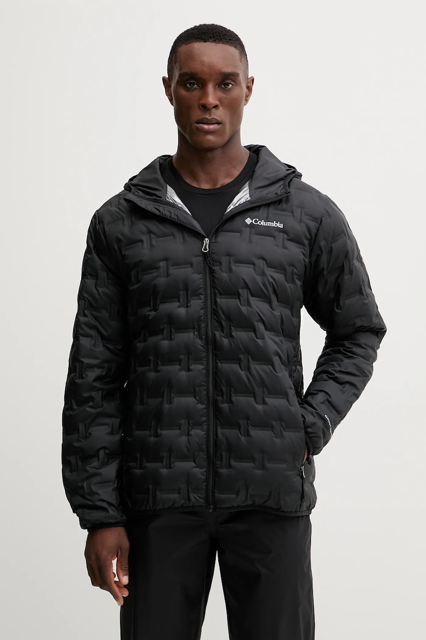 Μπουφάν Columbia Delta Ridge II χρώμα: μαύρο, 2086222