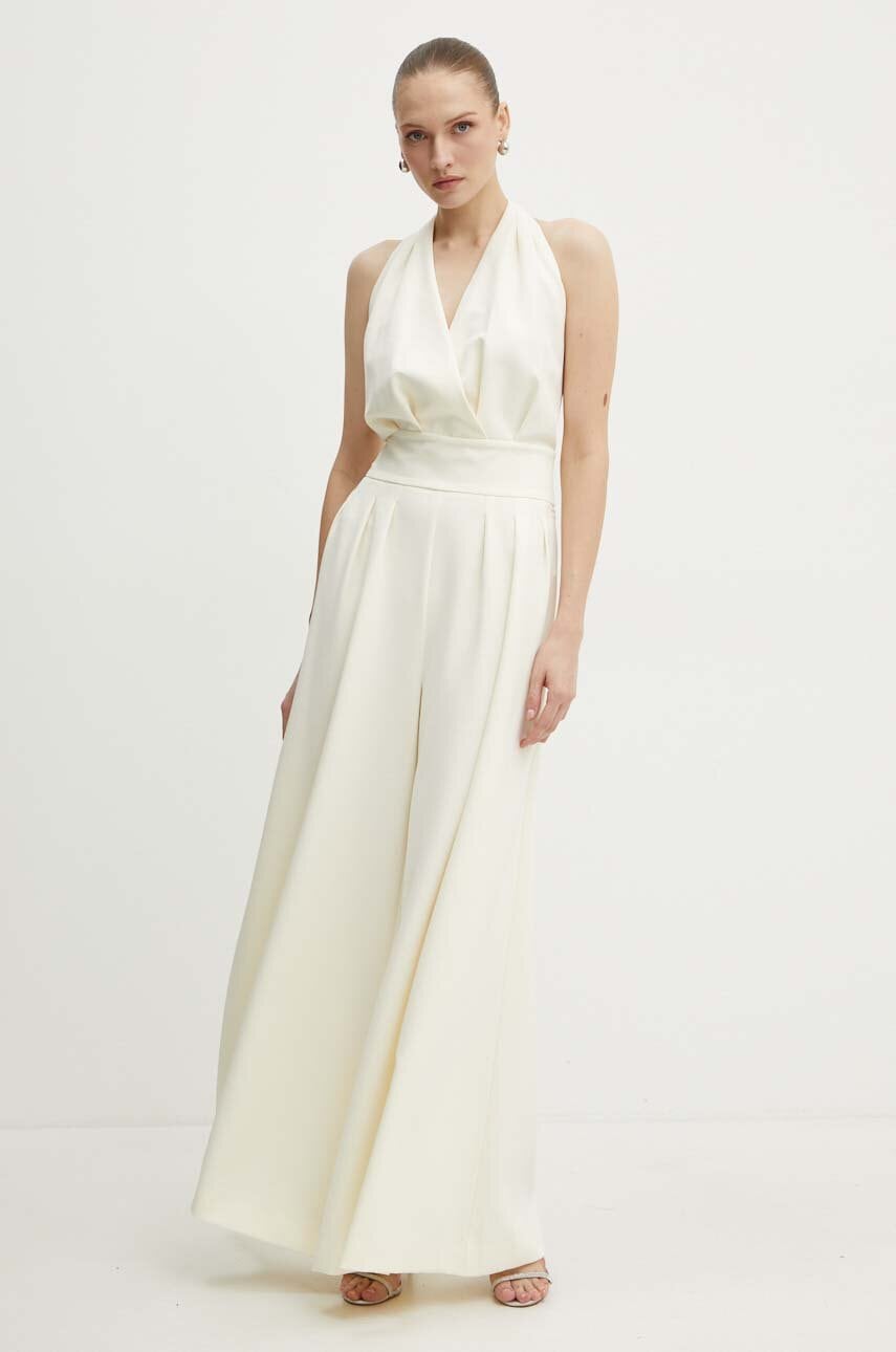 Ολόσωμη φόρμα Custommade Pianora γυναικεία, χρώμα: μπεζ