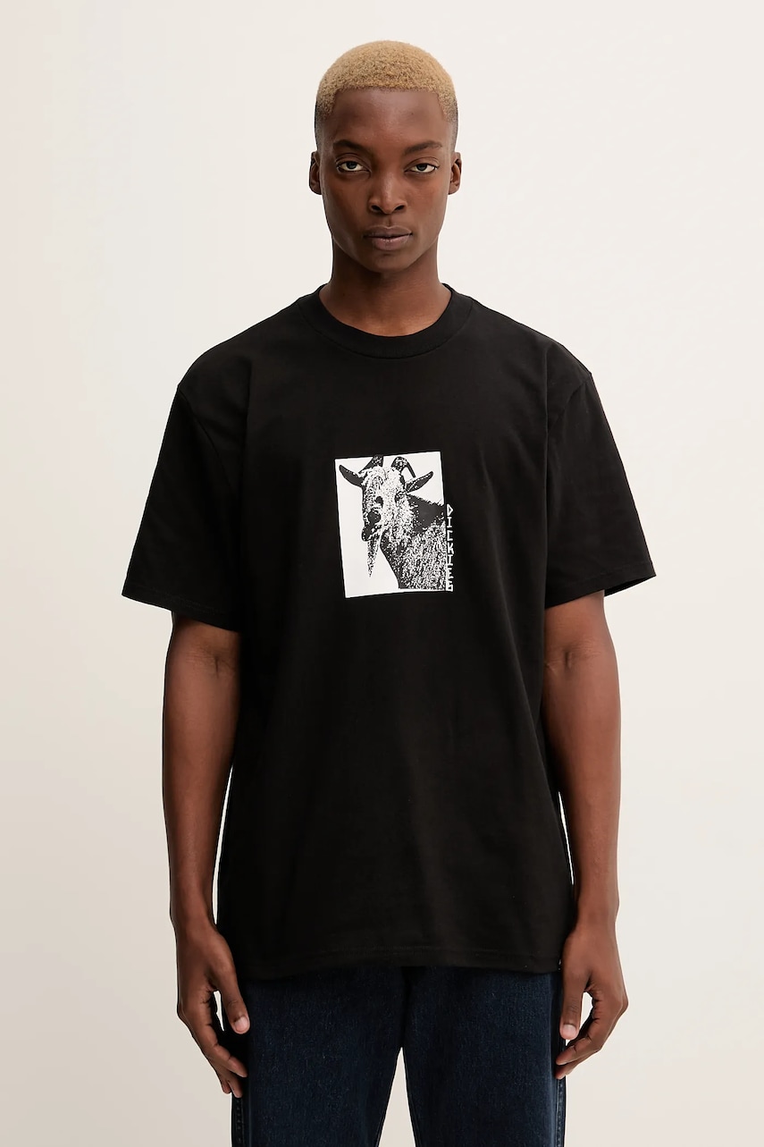 Βαμβακερό μπλουζάκι Dickies ανδρικό, χρώμα: μαύρο, DK0A8672