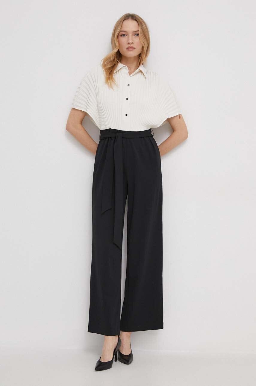 Ολόσωμη φόρμα DKNY χρώμα: μαύρο