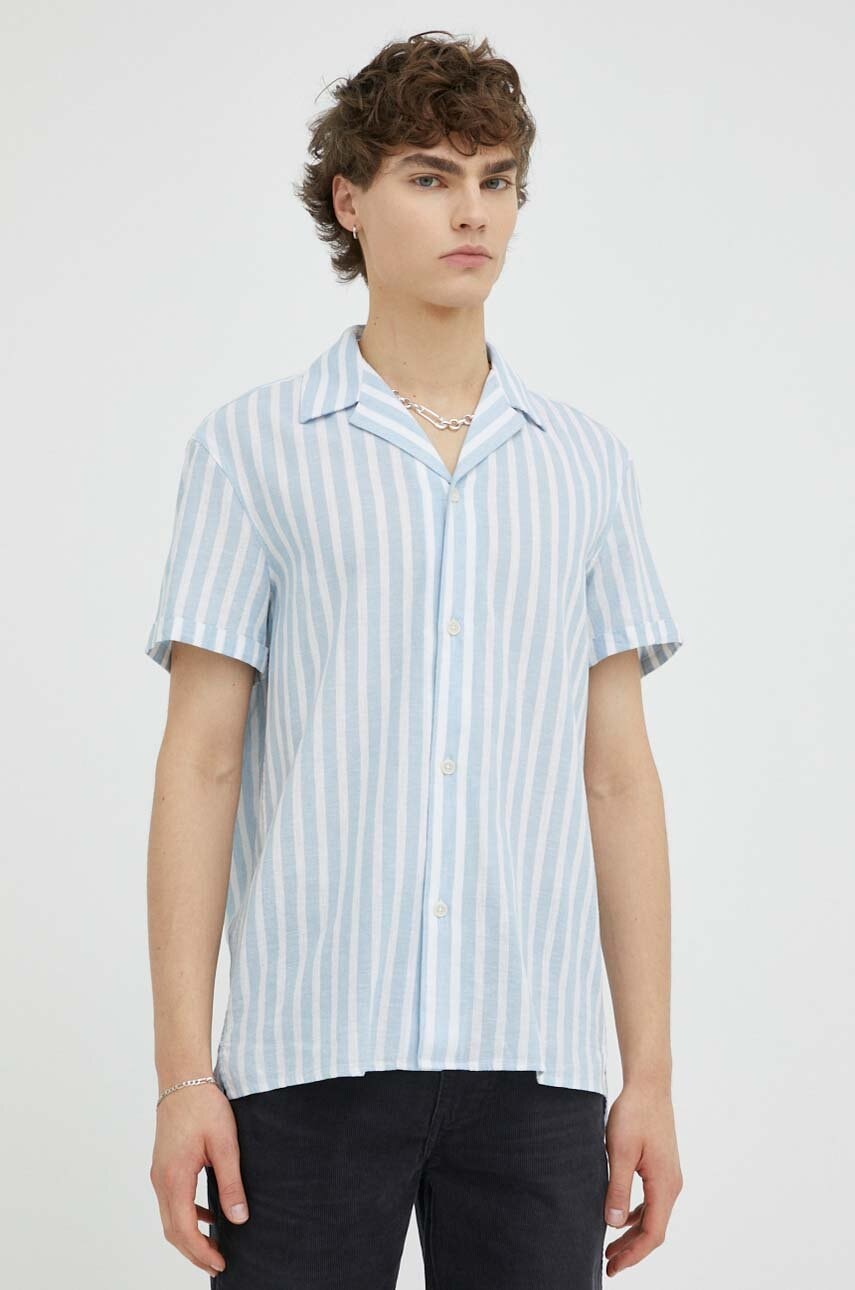 Πουκάμισο με μείγμα από λινό Drykorn