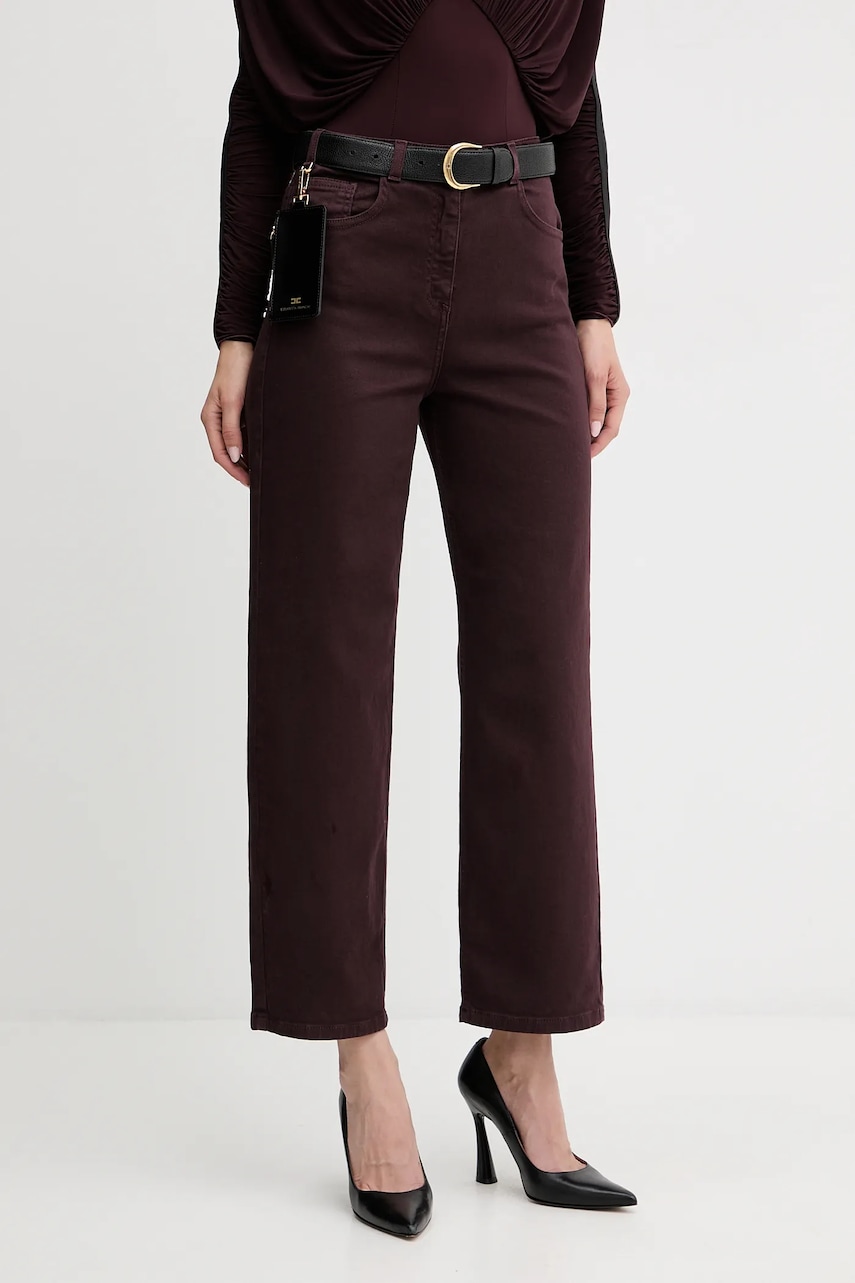 Τζιν παντελόνι Elisabetta Franchi PJ04D56E2