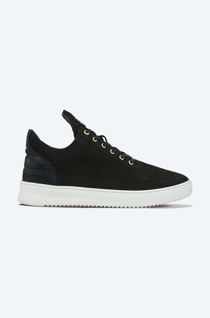 Δερμάτινα αθλητικά παπούτσια Filling Pieces Low Top Ripple Ceres χρώμα μαύρο 25127261861