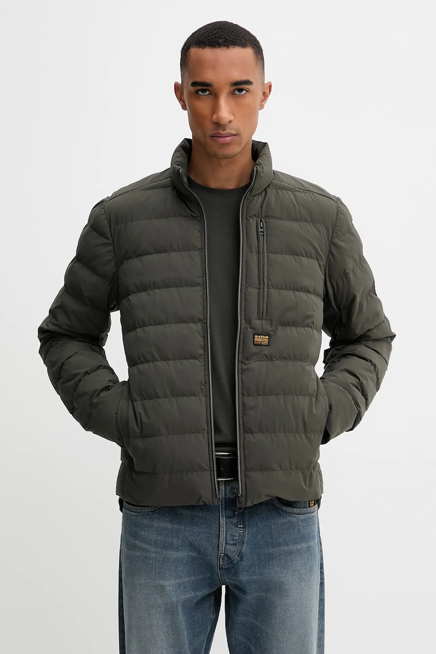 Μπουφάν G-Star Raw χρώμα: μαύρο, D24276-D518