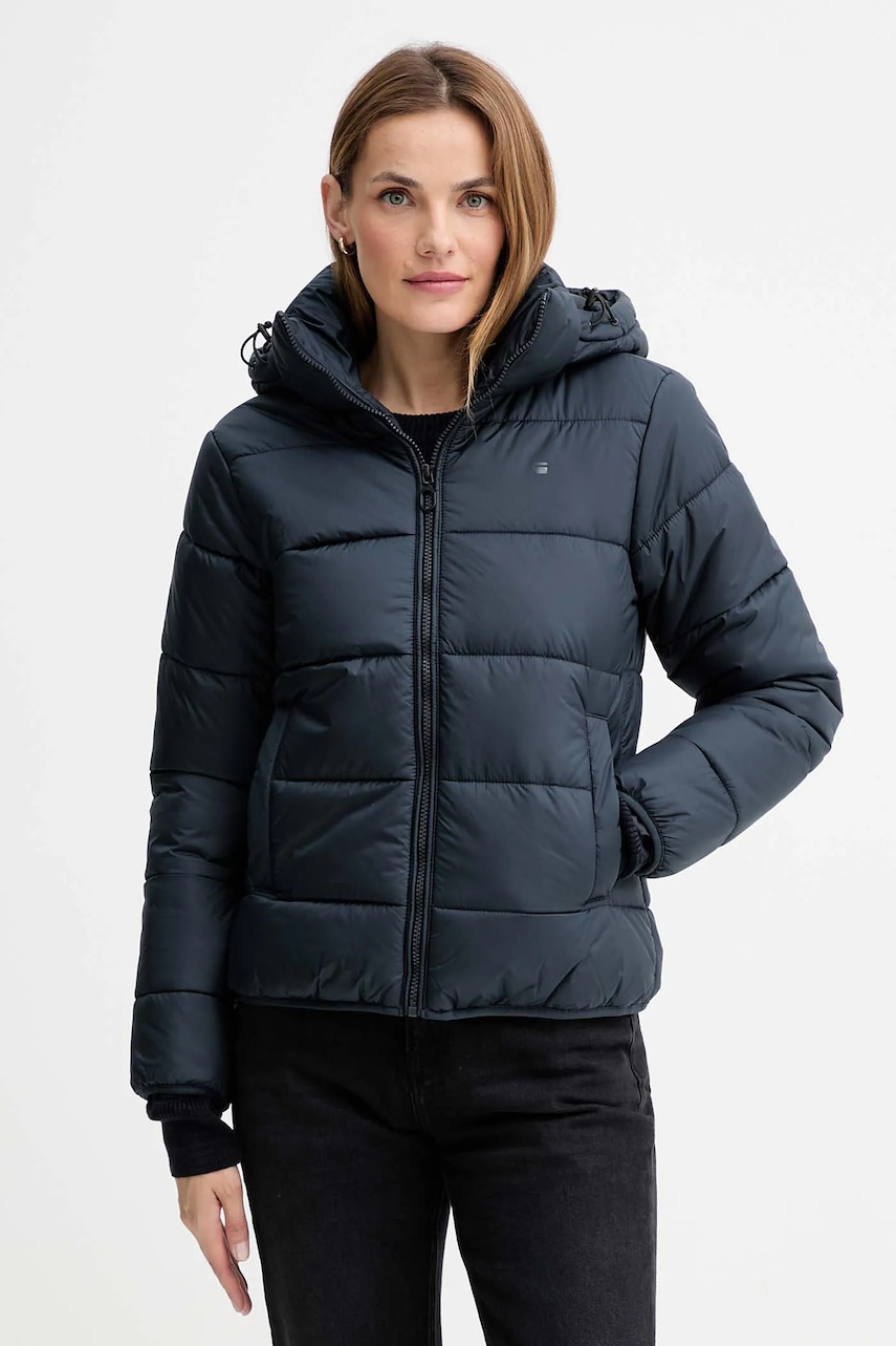 Μπουφάν G-Star Raw χρώμα: μαύρο, D25193-B958