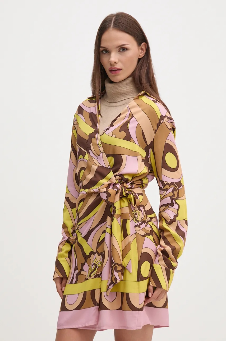 Φόρεμα Gaudi χρώμα: κίτρινο, 421FD15013