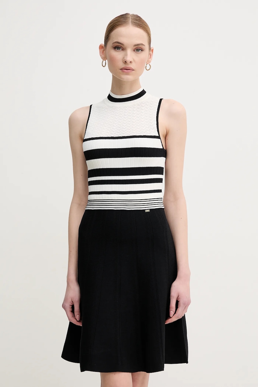 Φόρεμα Gaudi χρώμα: μαύρο, 511FD13002