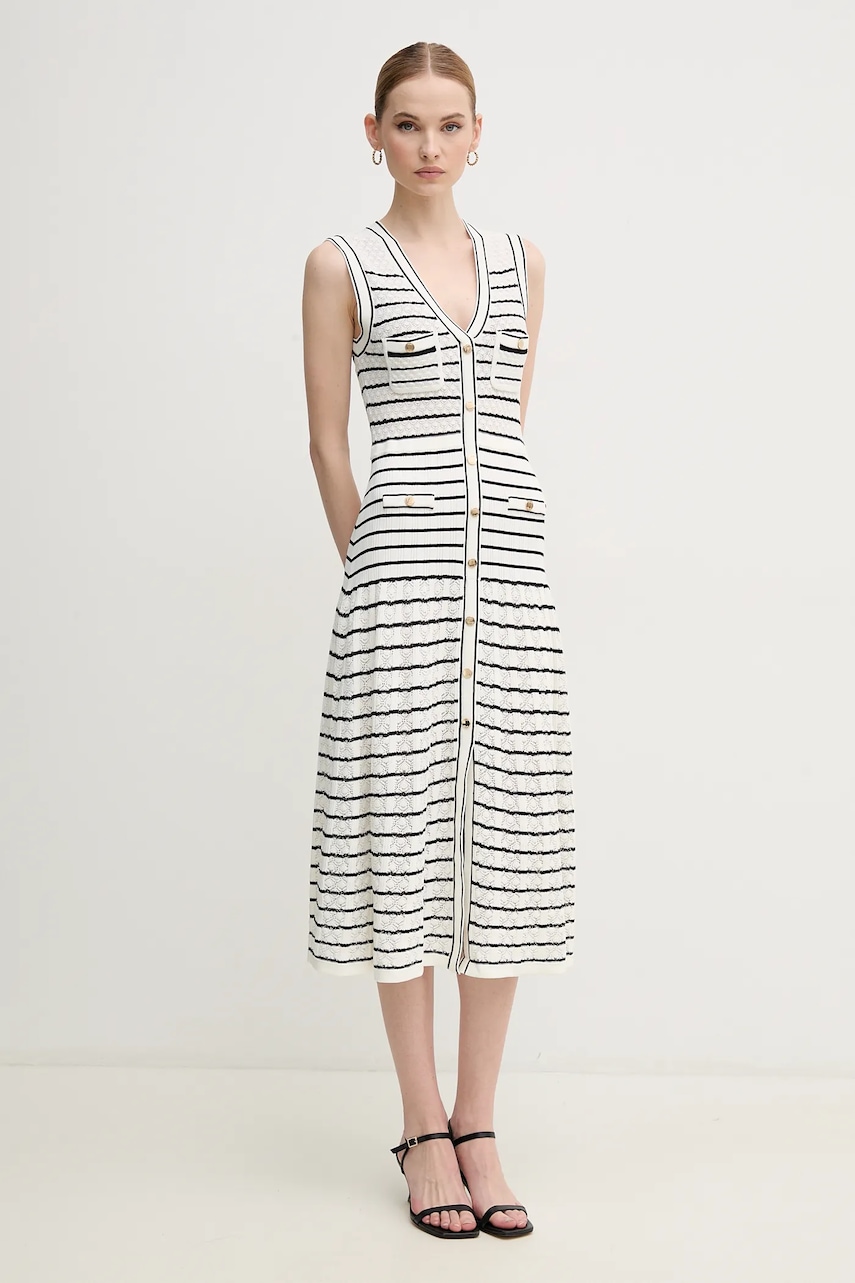 Φόρεμα Gaudi χρώμα: μαύρο, 511FD13006