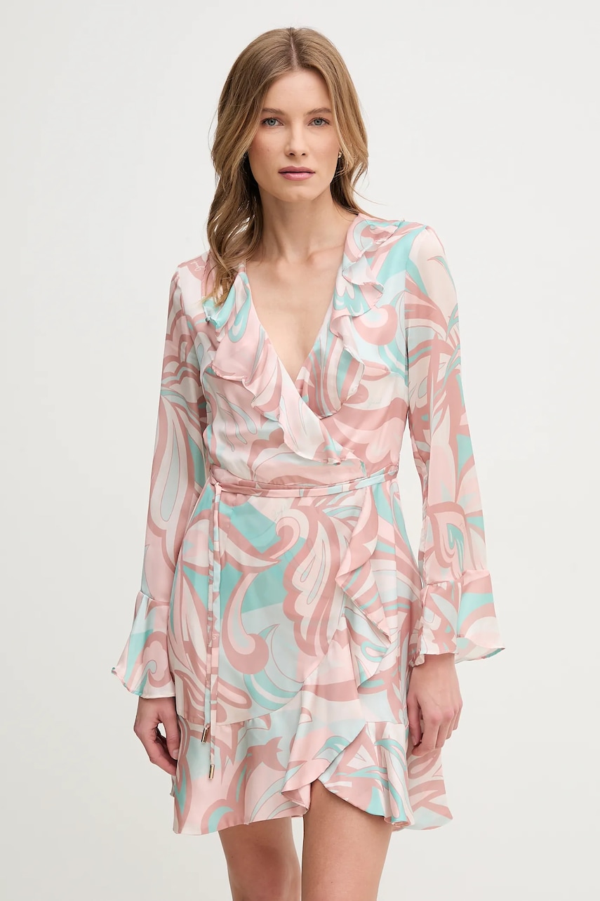 Φόρεμα Gaudi χρώμα: ροζ, 511FD15005