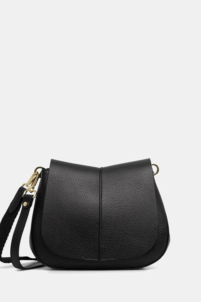 Δερμάτινη τσάντα Gianni Chiarini HELENA ROUND χρώμα: πορτοκαλί, BS 6036/COMM GRN-NA