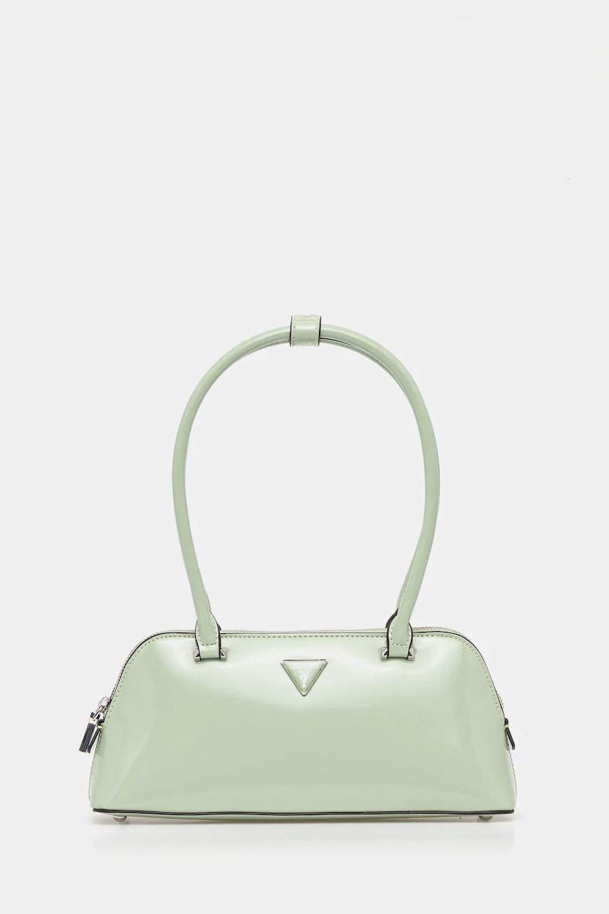 Τσάντα Guess ARNELA χρώμα: πράσινο, HWNY94 96080