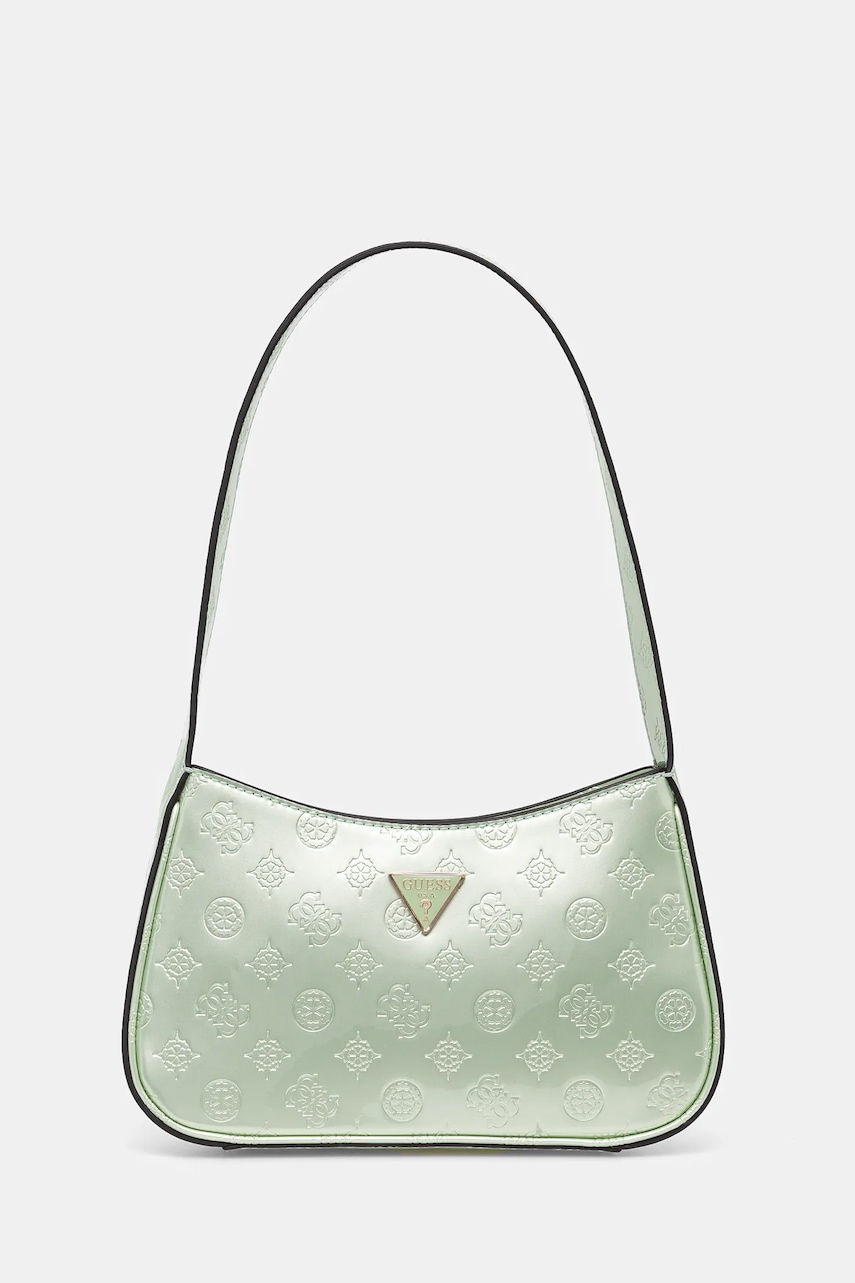 Τσάντα Guess ARNELA χρώμα: πράσινο, HWTG94 96170