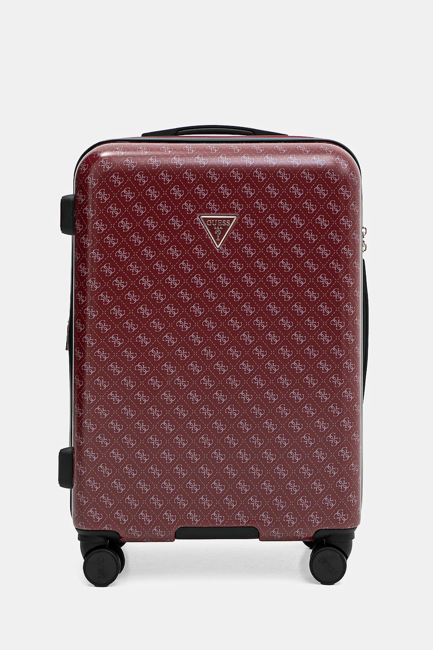 Βαλίτσα Guess JESCO χρώμα: μπορντό, TWE838 99820