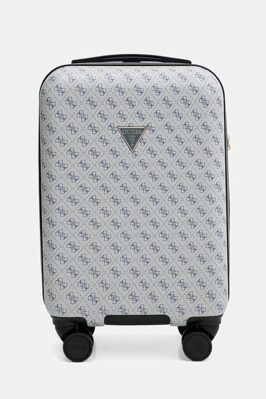 Βαλίτσα Guess JESCO χρώμα: μπεζ, TWHB83 89983