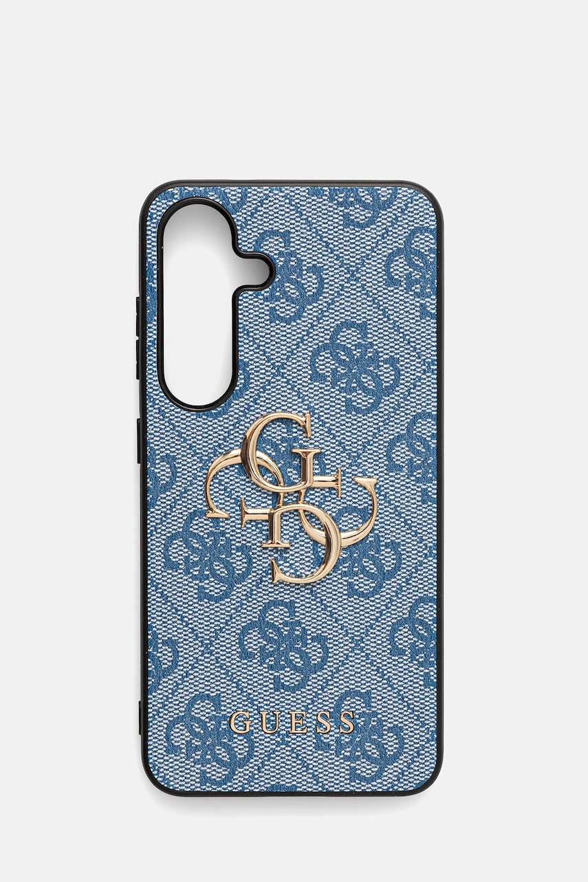 Θήκη κινητού Guess Samsung Galaxy S25 χρώμα: μπλε, GUHCS25S4GMGBL