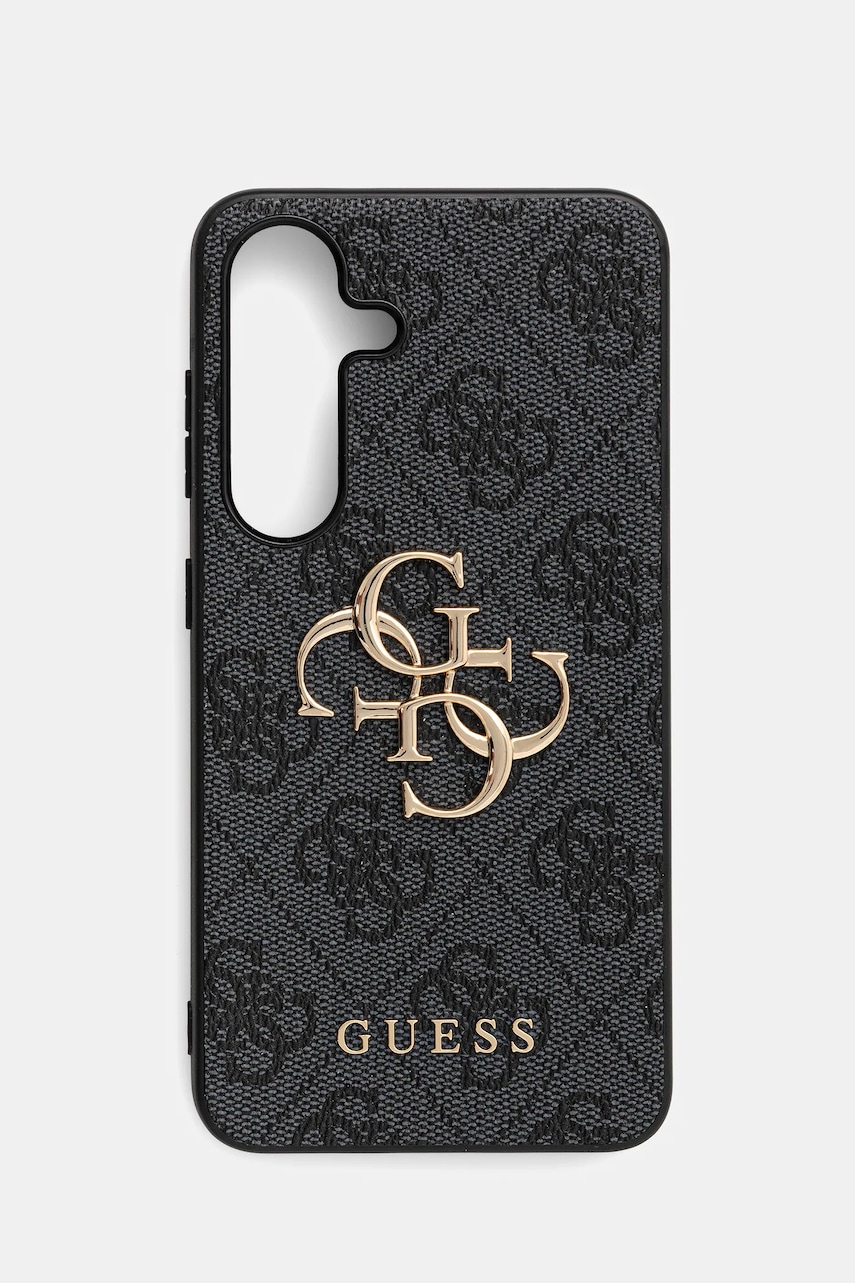 Θήκη κινητού Guess Samsung Galaxy S25 χρώμα: μαύρο, GUHCS25S4GMGGR