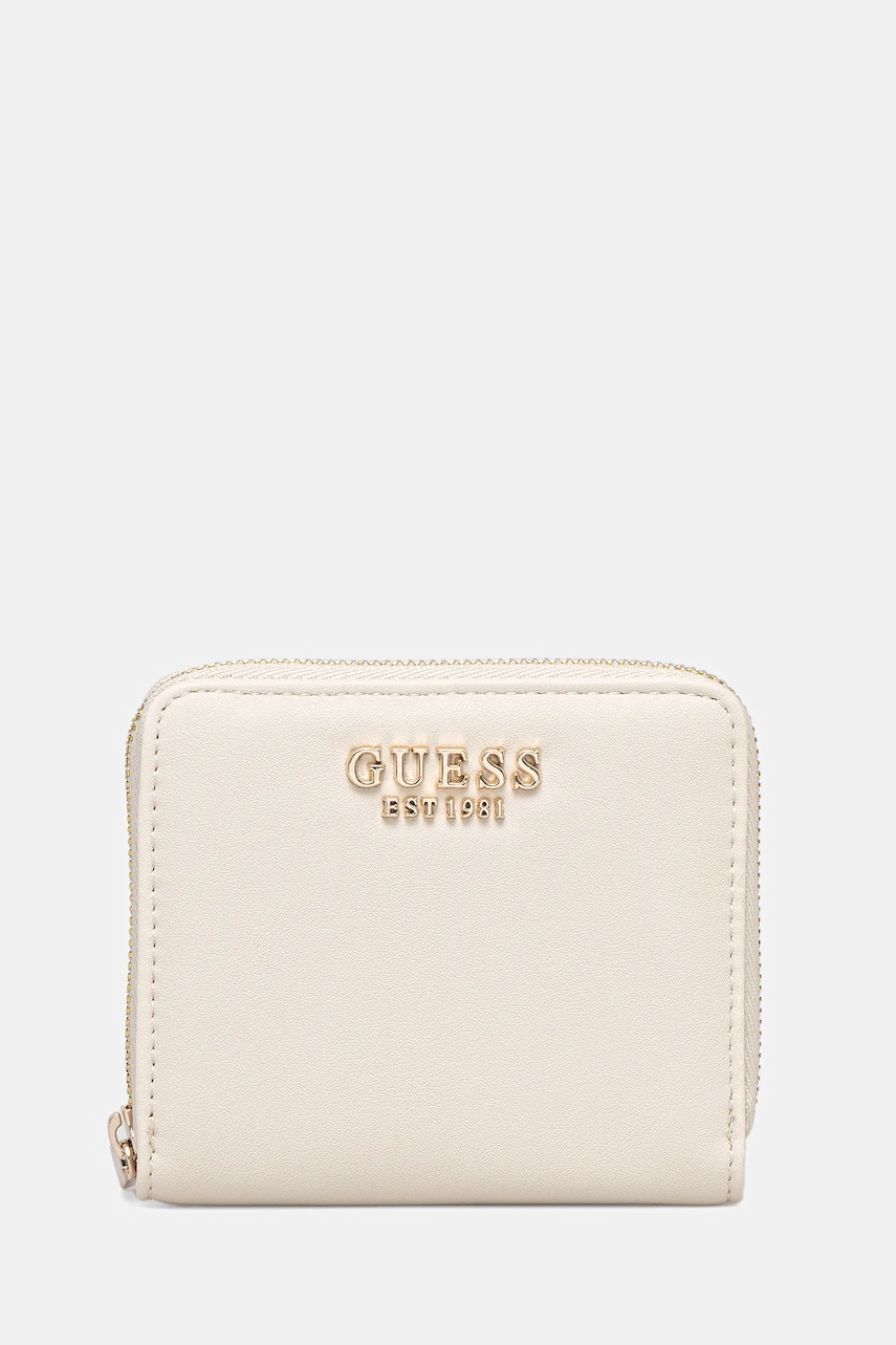 Πορτοφόλι Guess TALENT χρώμα: μπεζ, SWNG96 69137