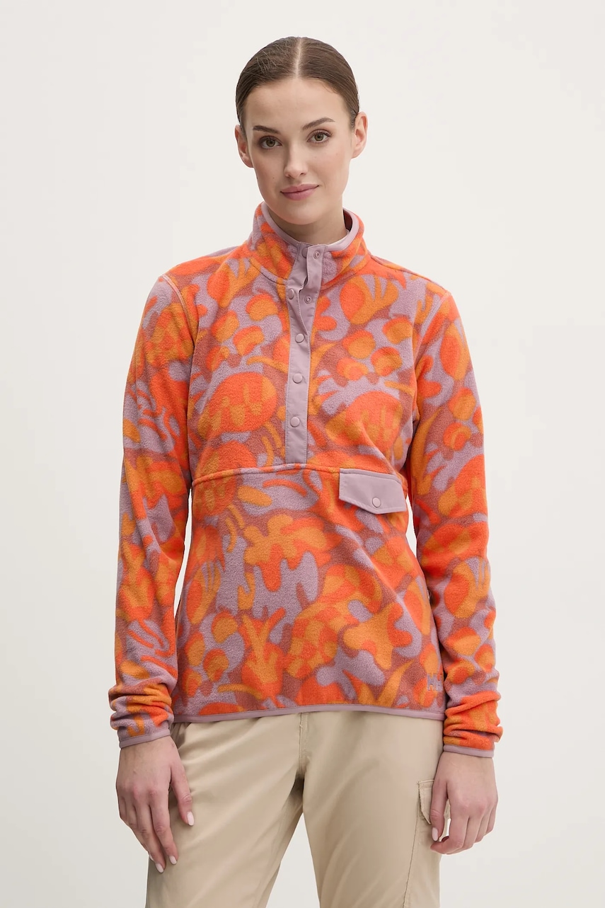 Αθλητική μπλούζα Helly Hansen Maridalen χρώμα: πορτοκαλί, 63430