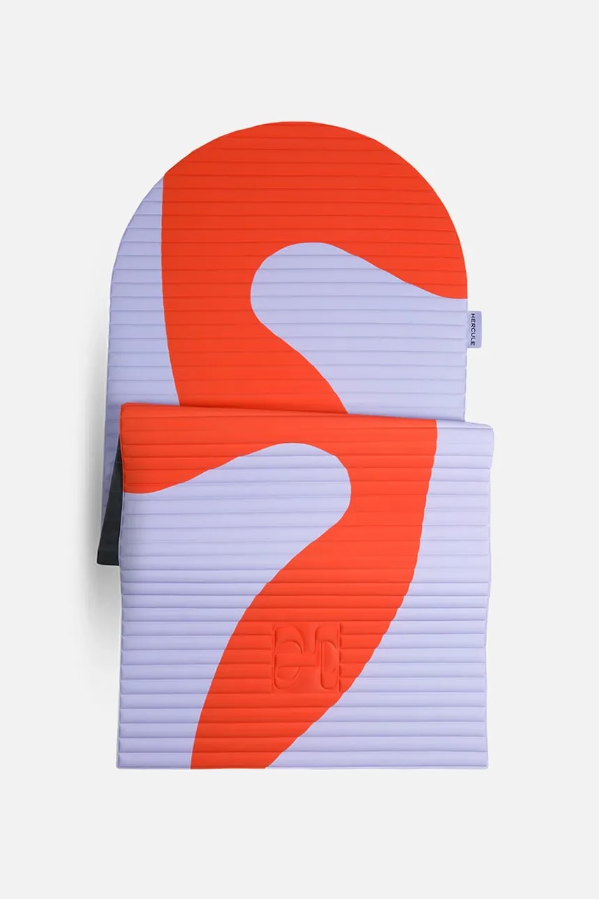 Στρώμα γιόγκα Hercule Studio 190 x 70 x 0,8 cm χρώμα: πορτοκαλί