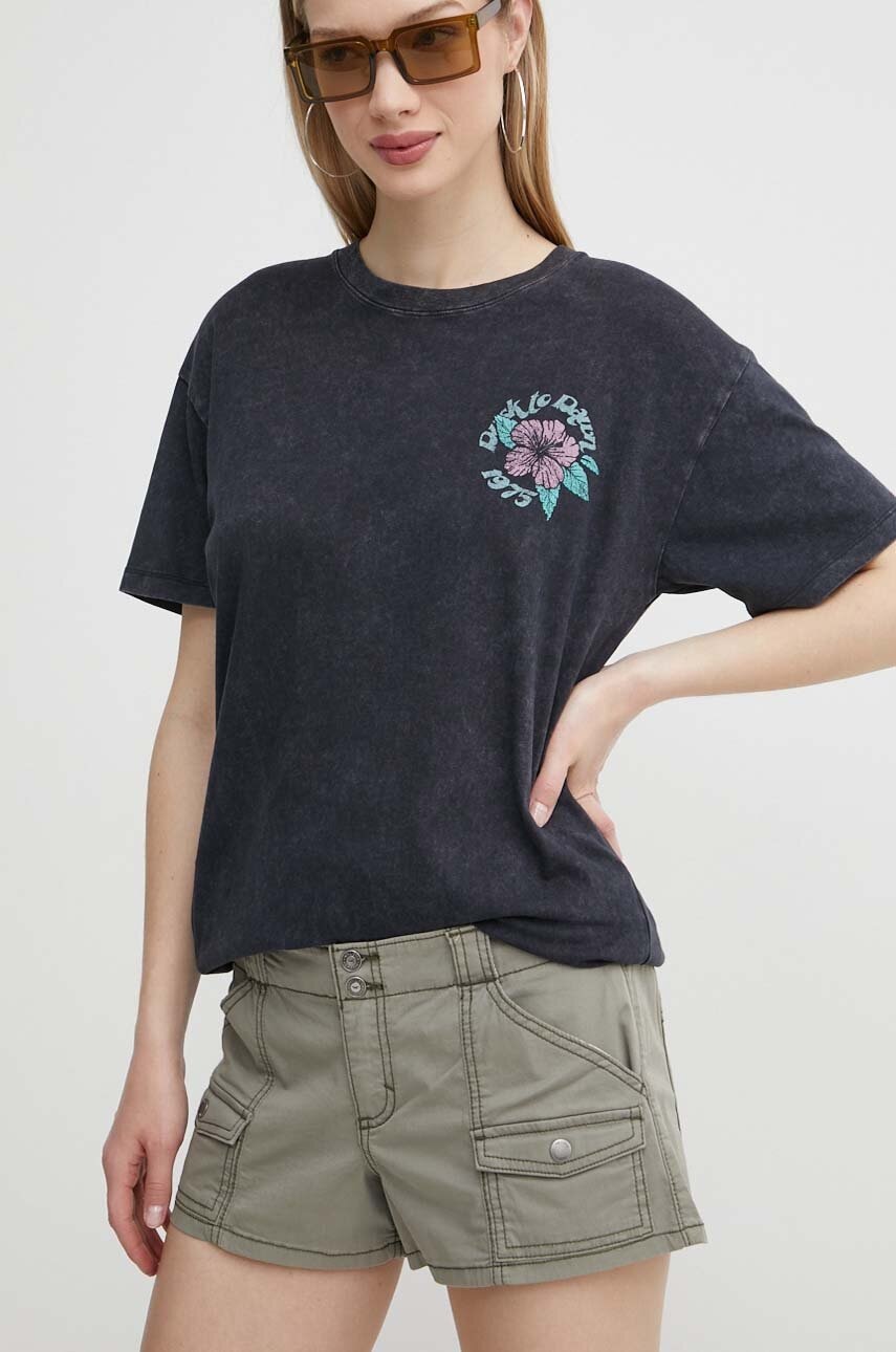 Σορτς Hollister Co. χρώμα: πράσινο, KI349-4193-331