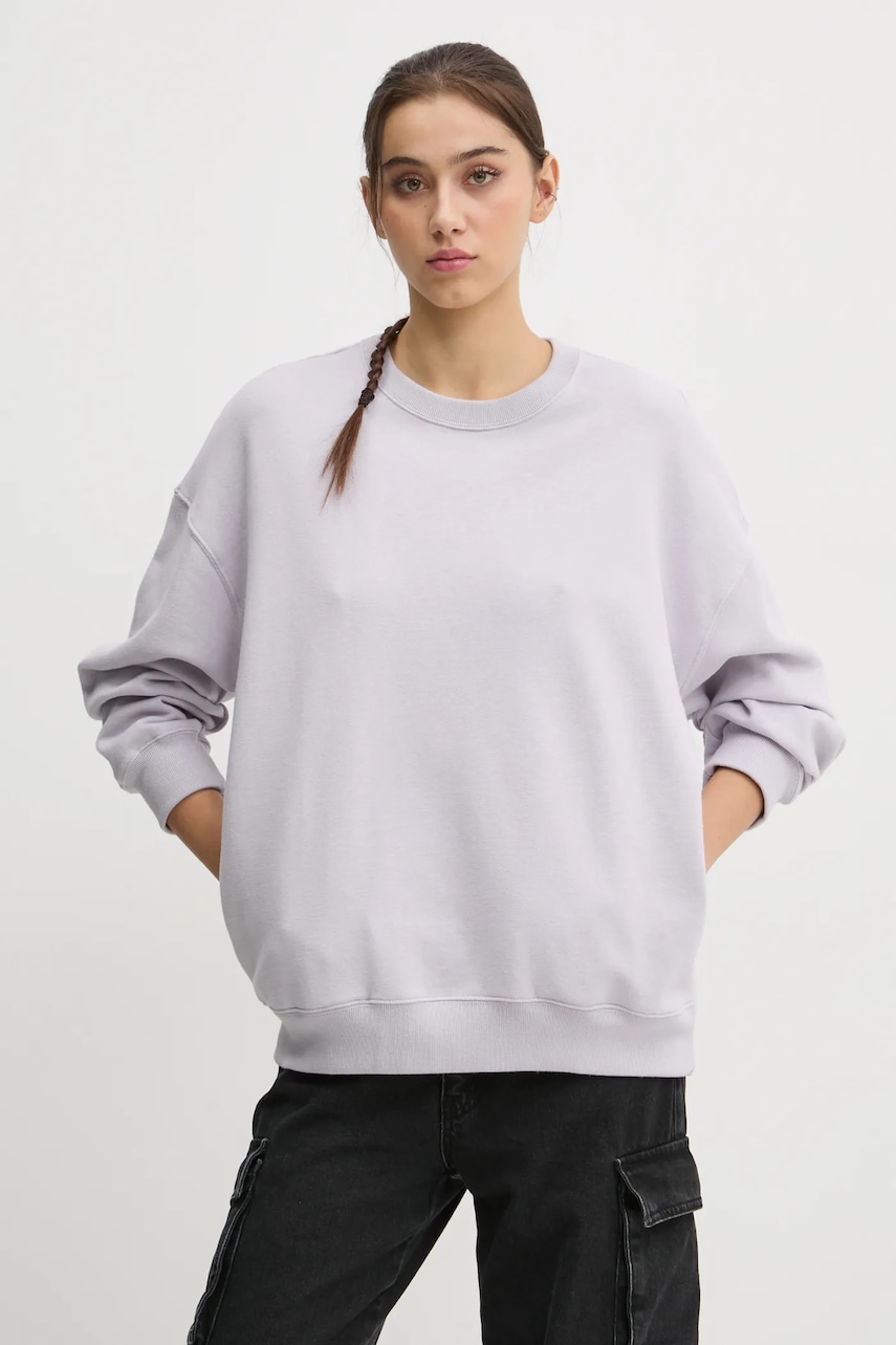 Μπλούζα Hollister Co. χρώμα: μοβ, KI352-4218