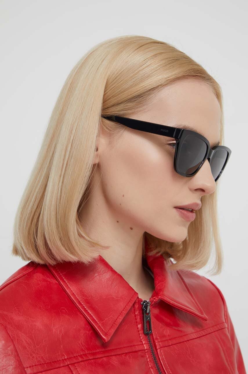 Γυαλιά ηλίου HUGO χρώμα: κόκκινο