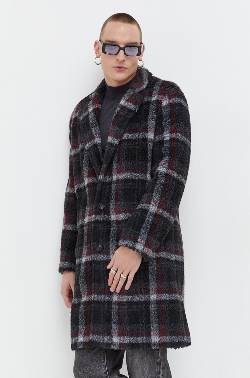 Παλτό από μείγμα μαλλιού HUGO