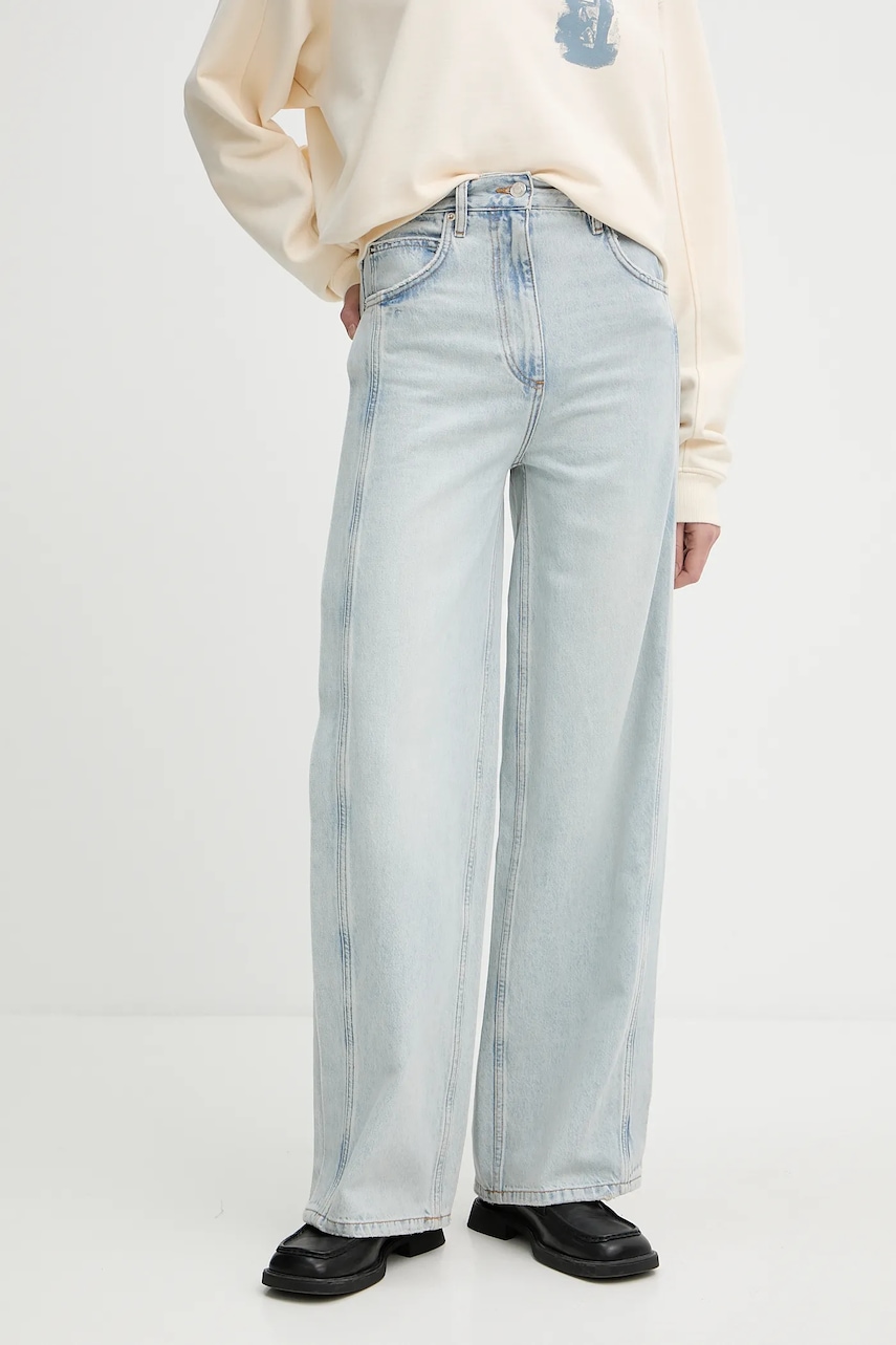 Τζιν παντελόνι IRO χρώμα: μπλε, WM23SIRIUS