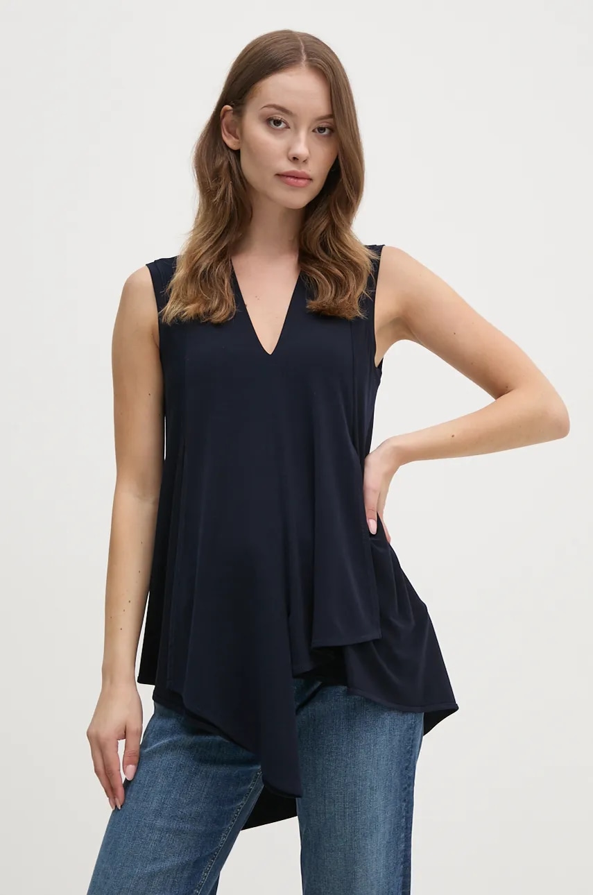 Μπλουζάκι Joseph Ribkoff χρώμα: ναυτικό μπλε, 161060