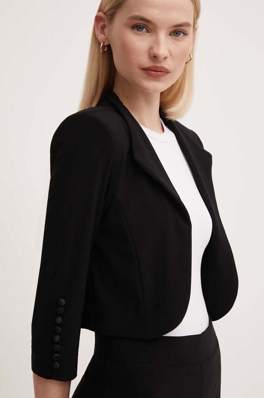 Σακάκι Joseph Ribkoff χρώμα: μαύρο, 213707