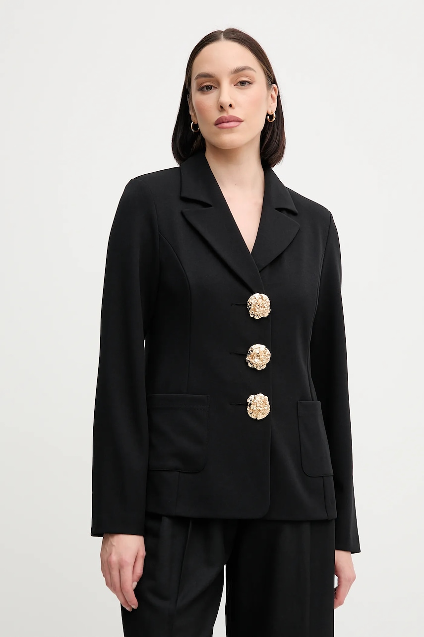 Σακάκι Joseph Ribkoff χρώμα: μαύρο, 243160S25