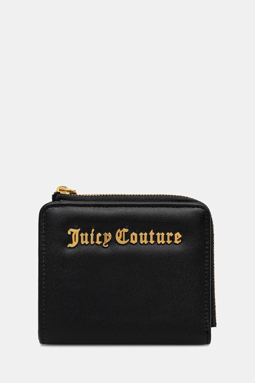 Πορτοφόλι Juicy Couture Lily χρώμα: μαύρο, WIJLL8955WVP