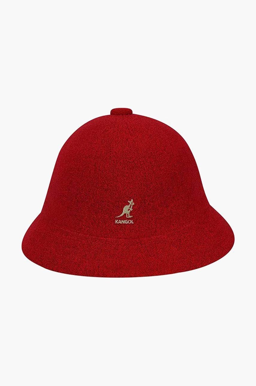 Καπέλο Kangol Bermuda Casual χρώμα κόκκινο 0397BC.SCARLET