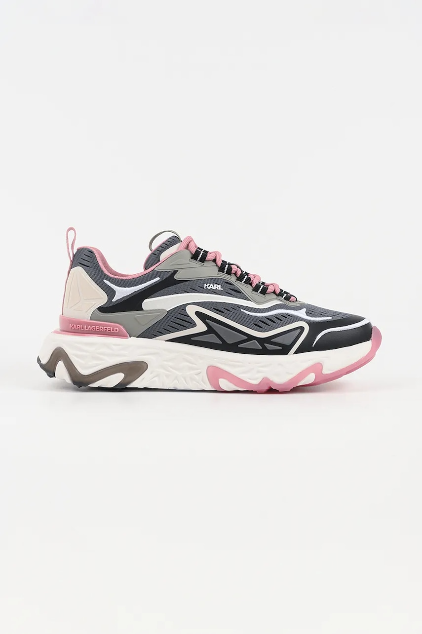 Αθλητικά Karl Lagerfeld BLAZE χρώμα: γκρι, KL62422