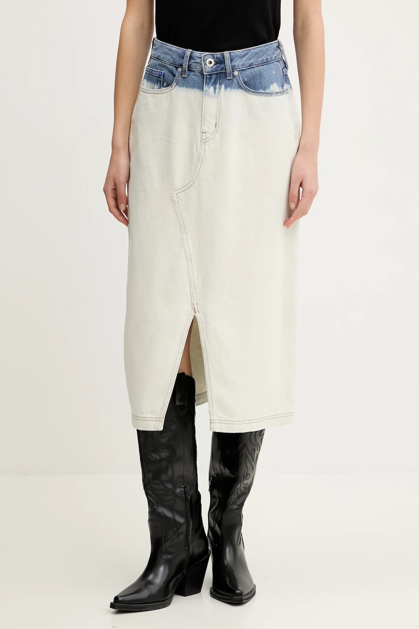 Τζιν φούστα Karl Lagerfeld Jeans χρώμα: μπλε, A2W12014