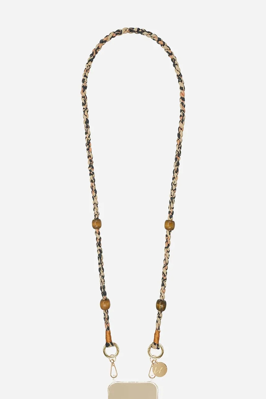 Αλυσίδα τηλεφώνου LaCoqueFrançaise Leo 120 cm χρώμα: πολύχρωμο